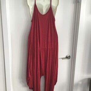 Red Women's Jumpsuit